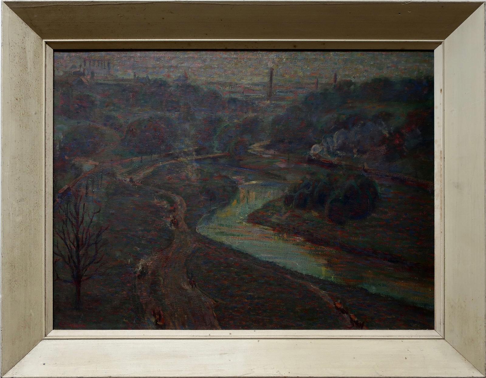 Stanley Gordon Moyer (1887-1968) - Untitled (Central Park?)
