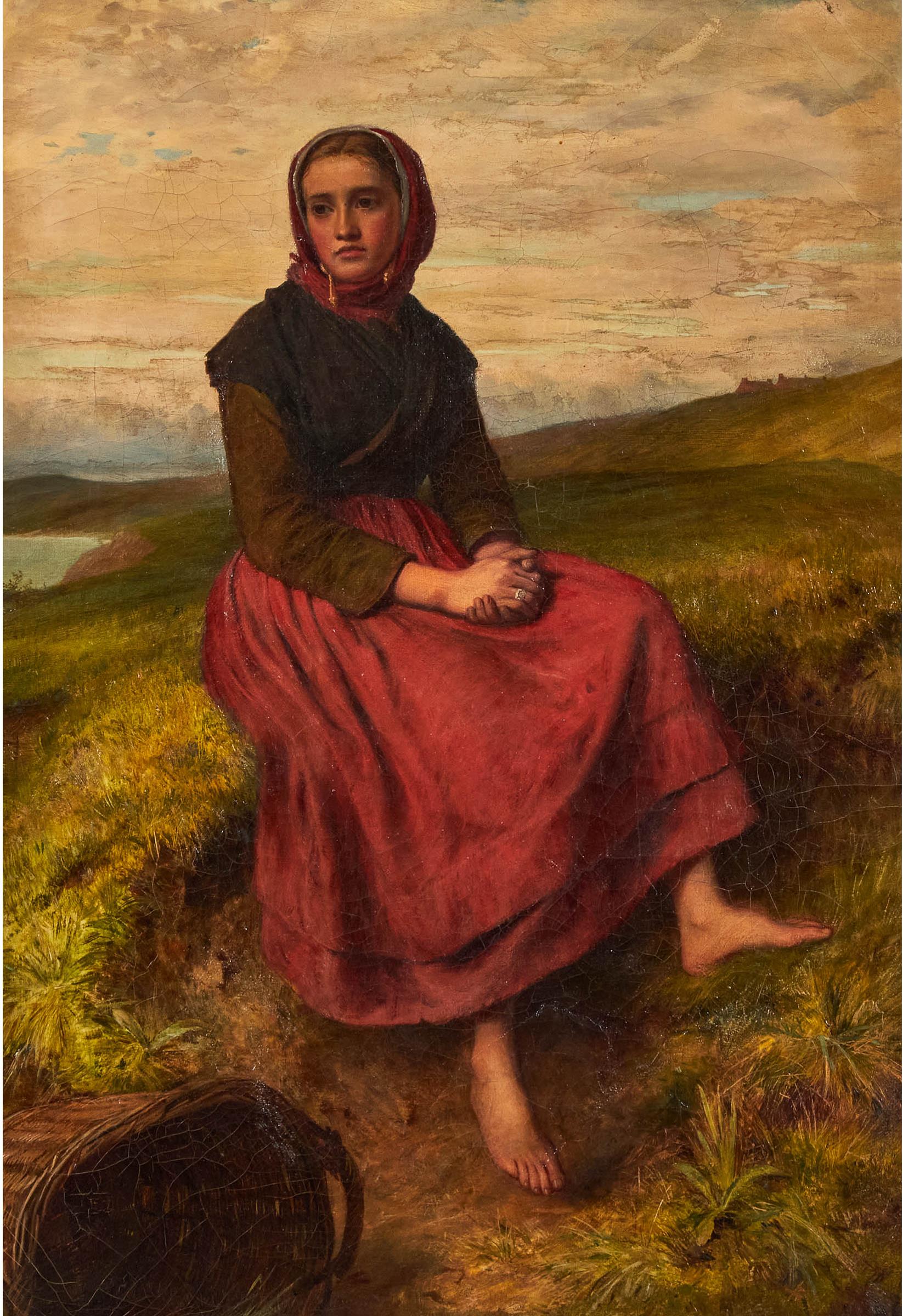 Charles Sillem Lidderdale (1830-1895) - Untitled (Awaiting His Return), 1867