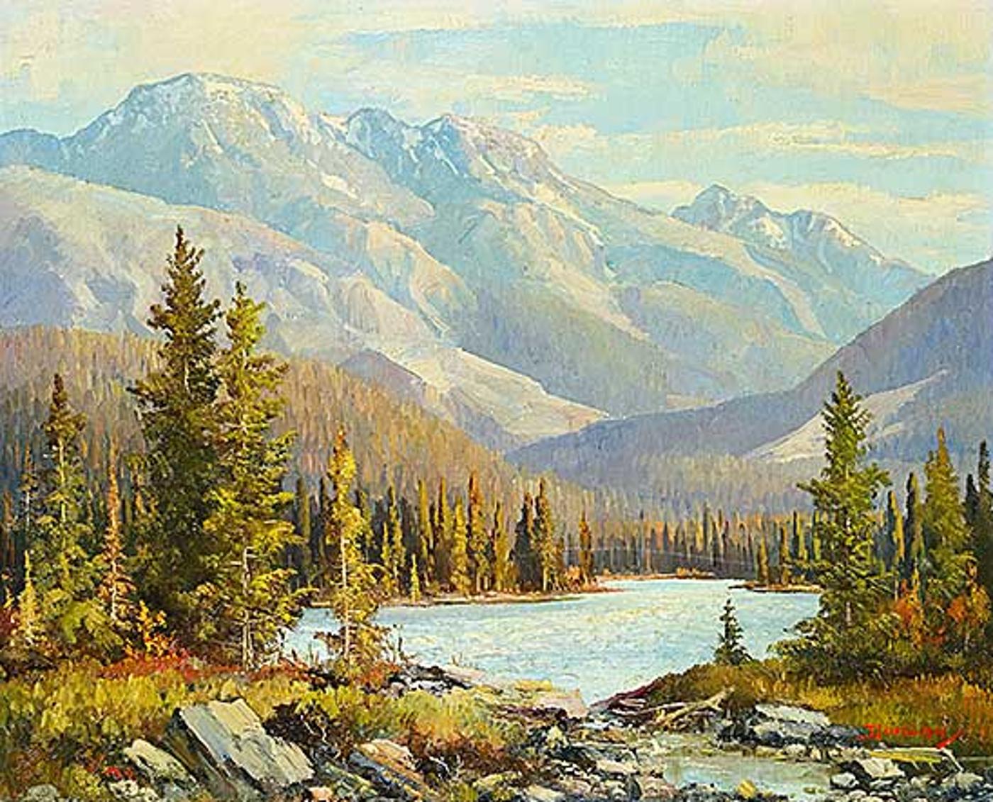 Duncan Mackinnon Crockford (1922-1991) - The Clearwater Country, Alberta