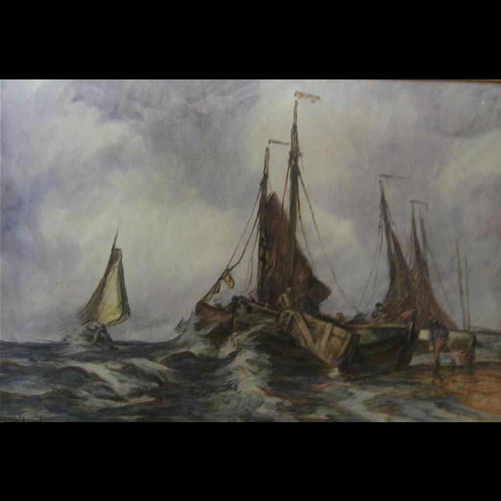 Georges Chavignaud (1865-1944) - Stormy Seas