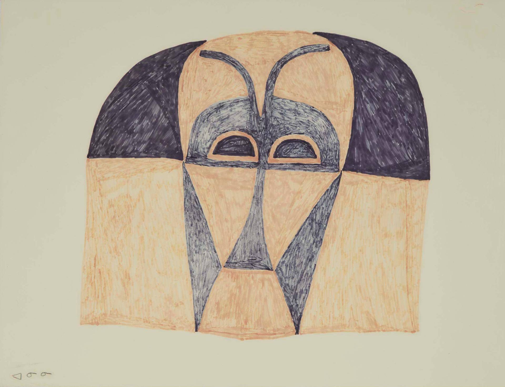 Anirnik Oshuitoq (1902-1983) - Untitled (Face)