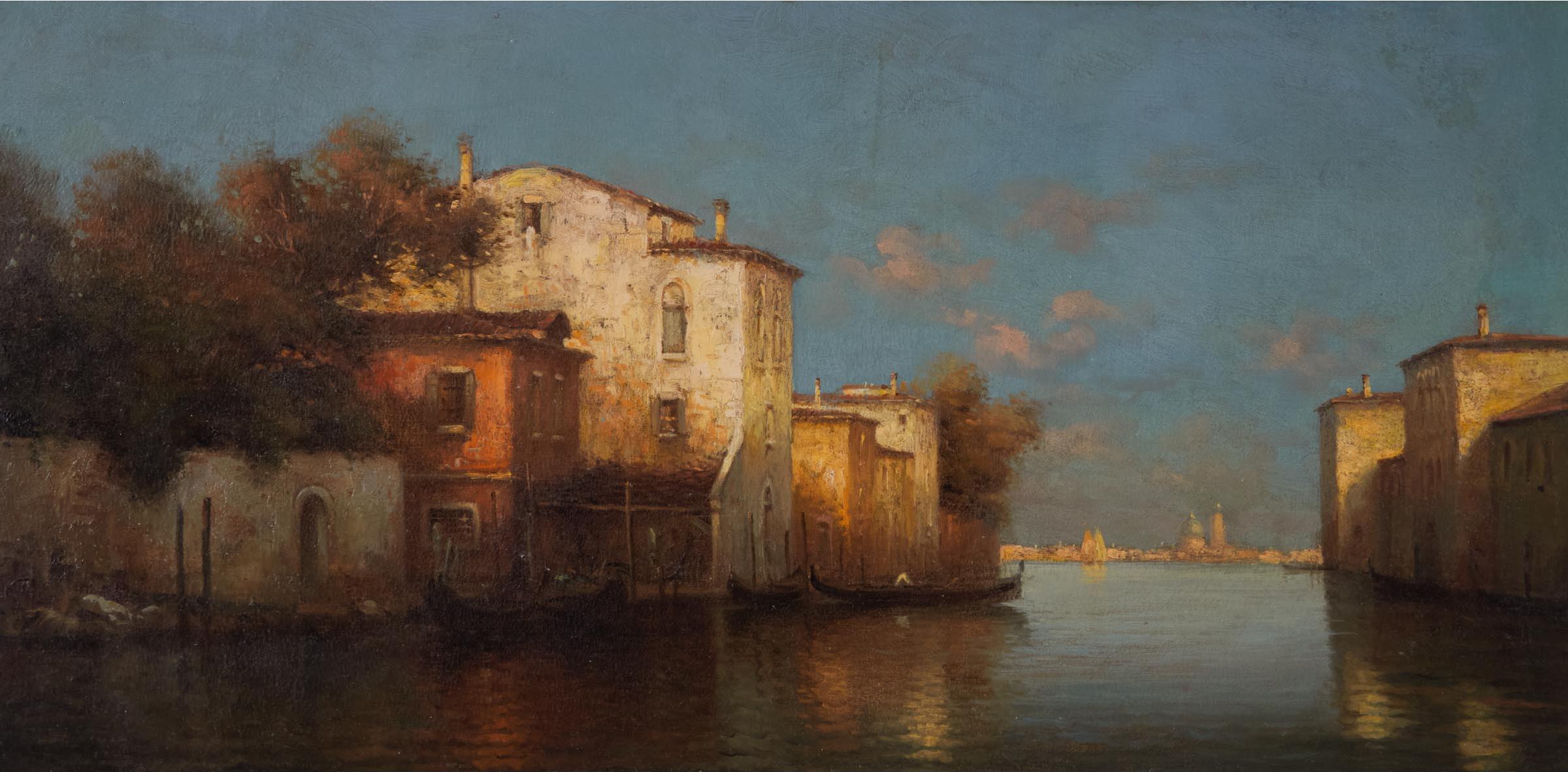Antoine Bouvard Sr. - Venice, Grand Canal From A Distance