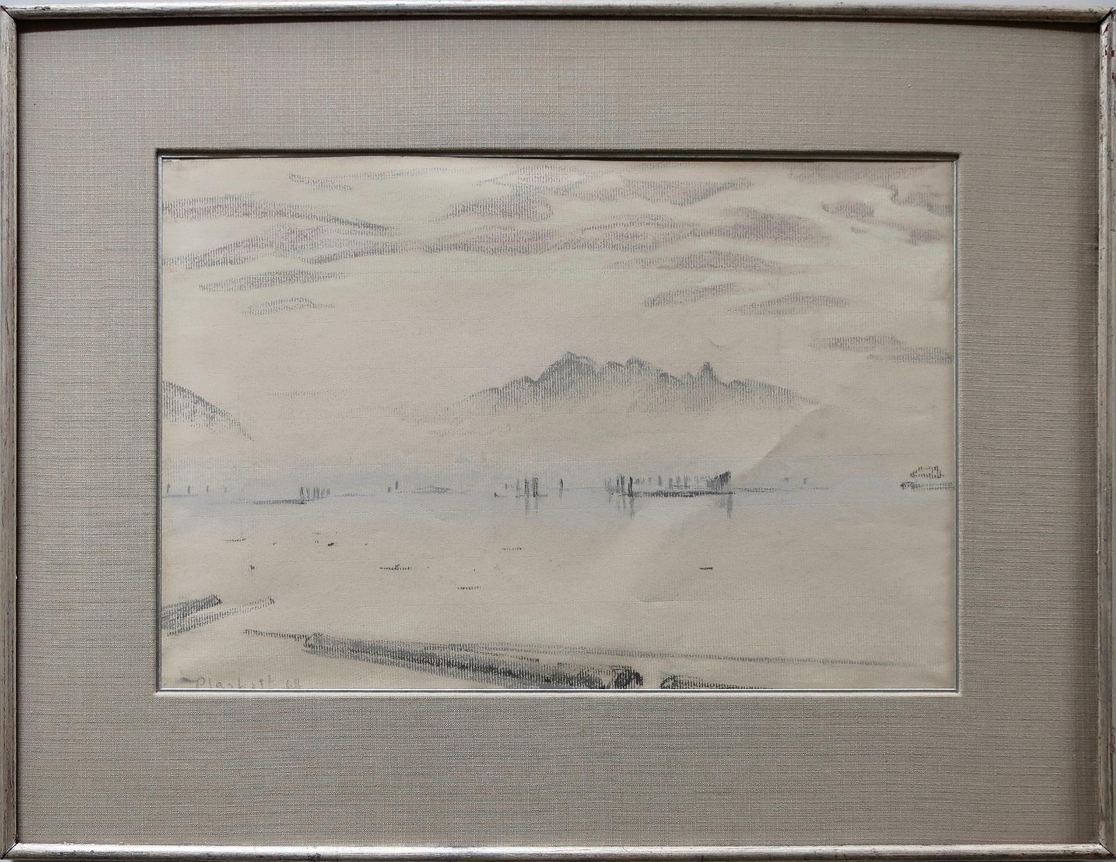 Joseph (Joe) Francis Plaskett (1918-2014) - Misty Lake Study