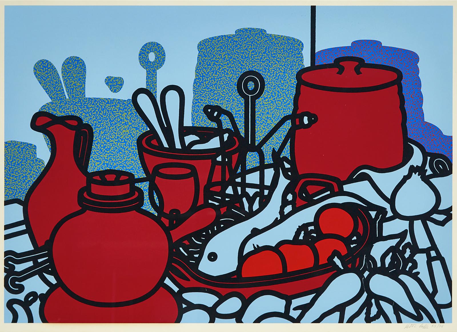 Patrick Caulfield (1936-2005) - Glazed Earthenware, 1976 [cristea, 51]