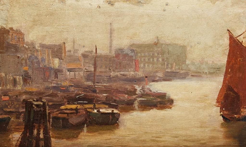 Frederic Martlett Bell-Smith (1846-1923) - Shipyard