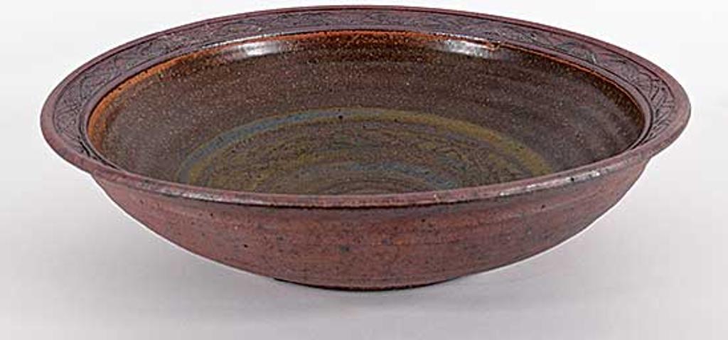 Tony Bergman - Untitled - Large Bowl with Ornate Detailing