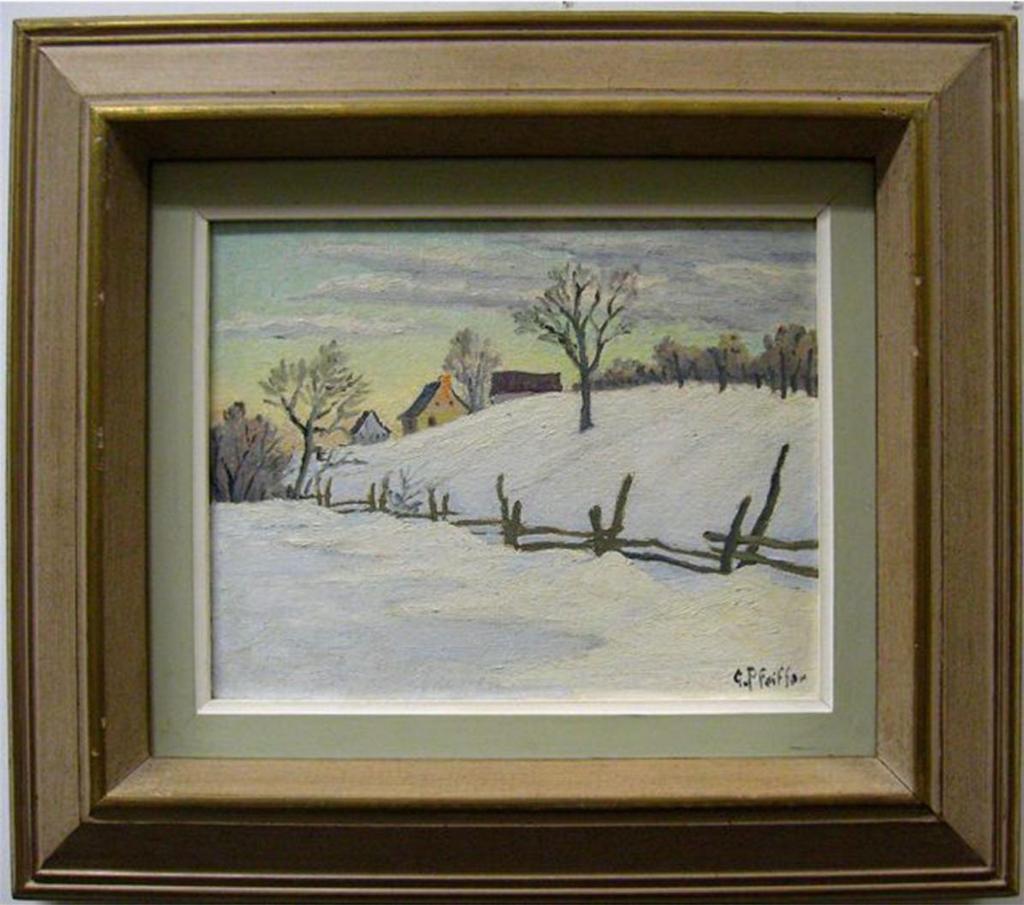 Gordon Edward Pfeiffer (1899-1983) - Hillside In Winter