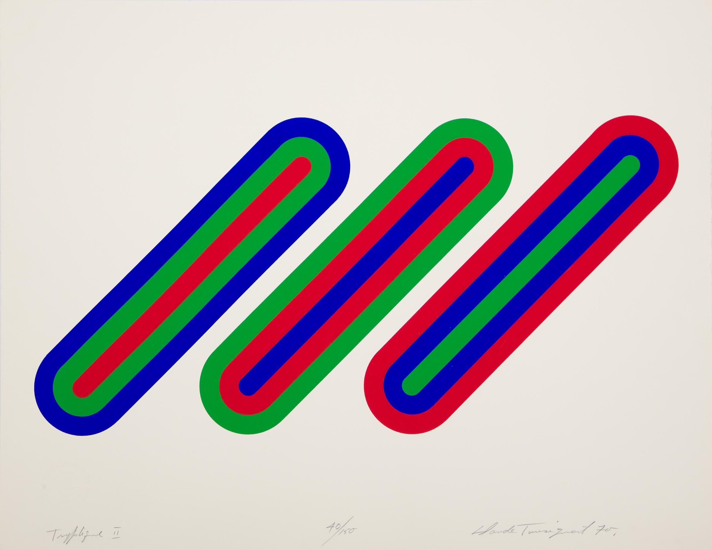 Claude Tousignant (1932) - Tryptique II, 1970