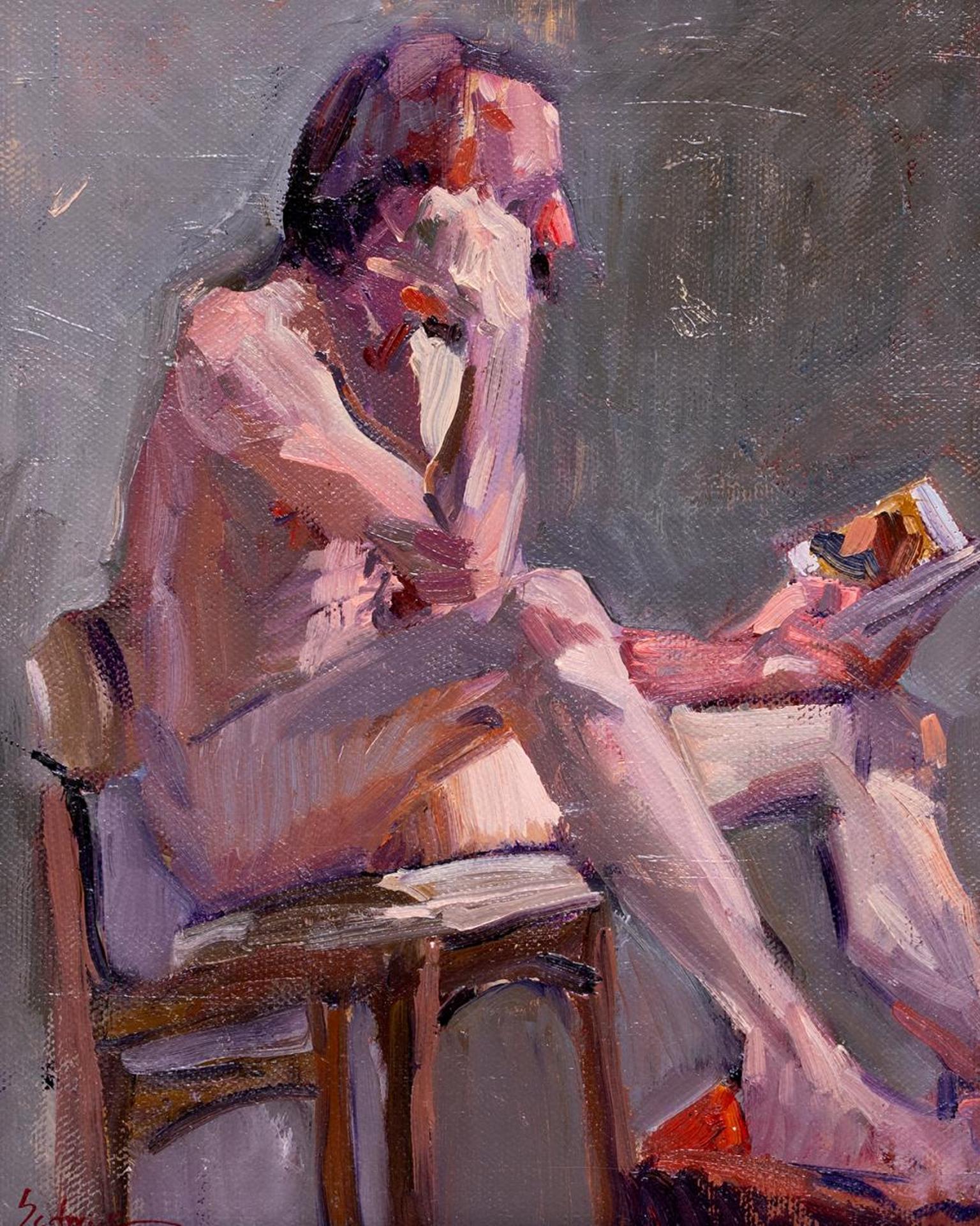 Sarah Sedwick (1979) - Man Reading