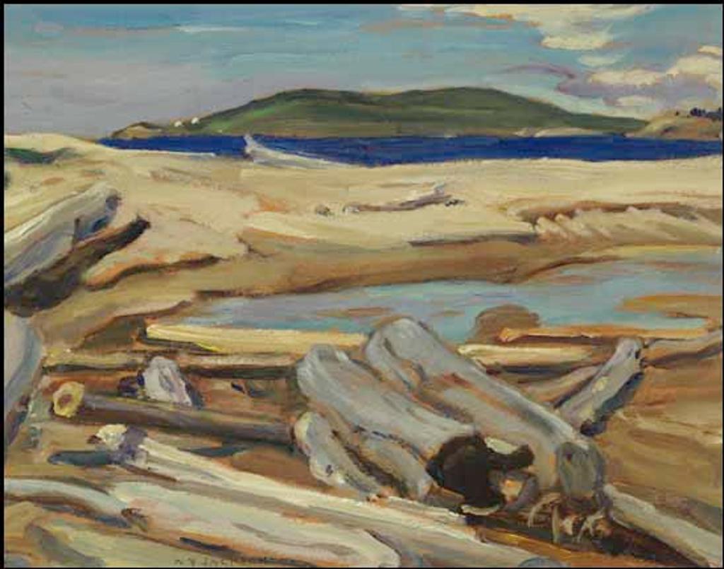 Alexander Young (A. Y.) Jackson (1882-1974) - The Beach at Wawa