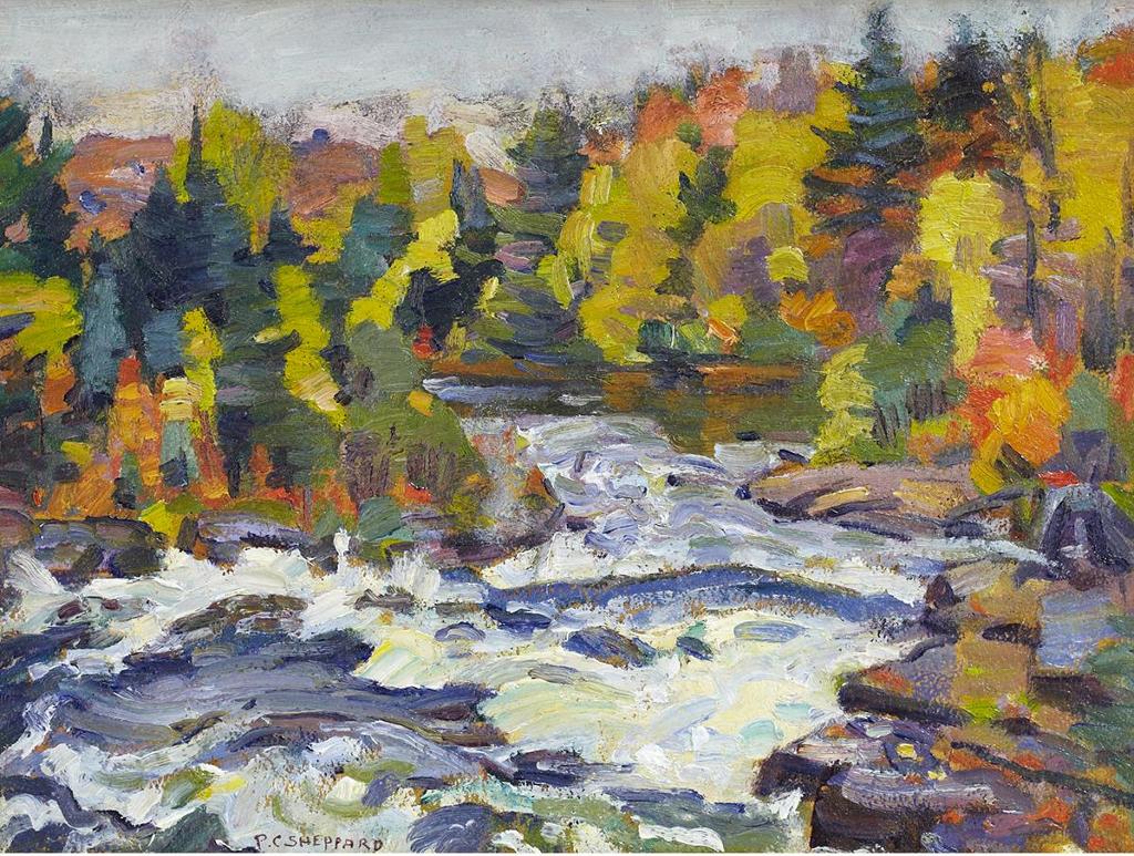 Peter Clapham (P.C.) Sheppard (1882-1965) - Autumn, Northern River