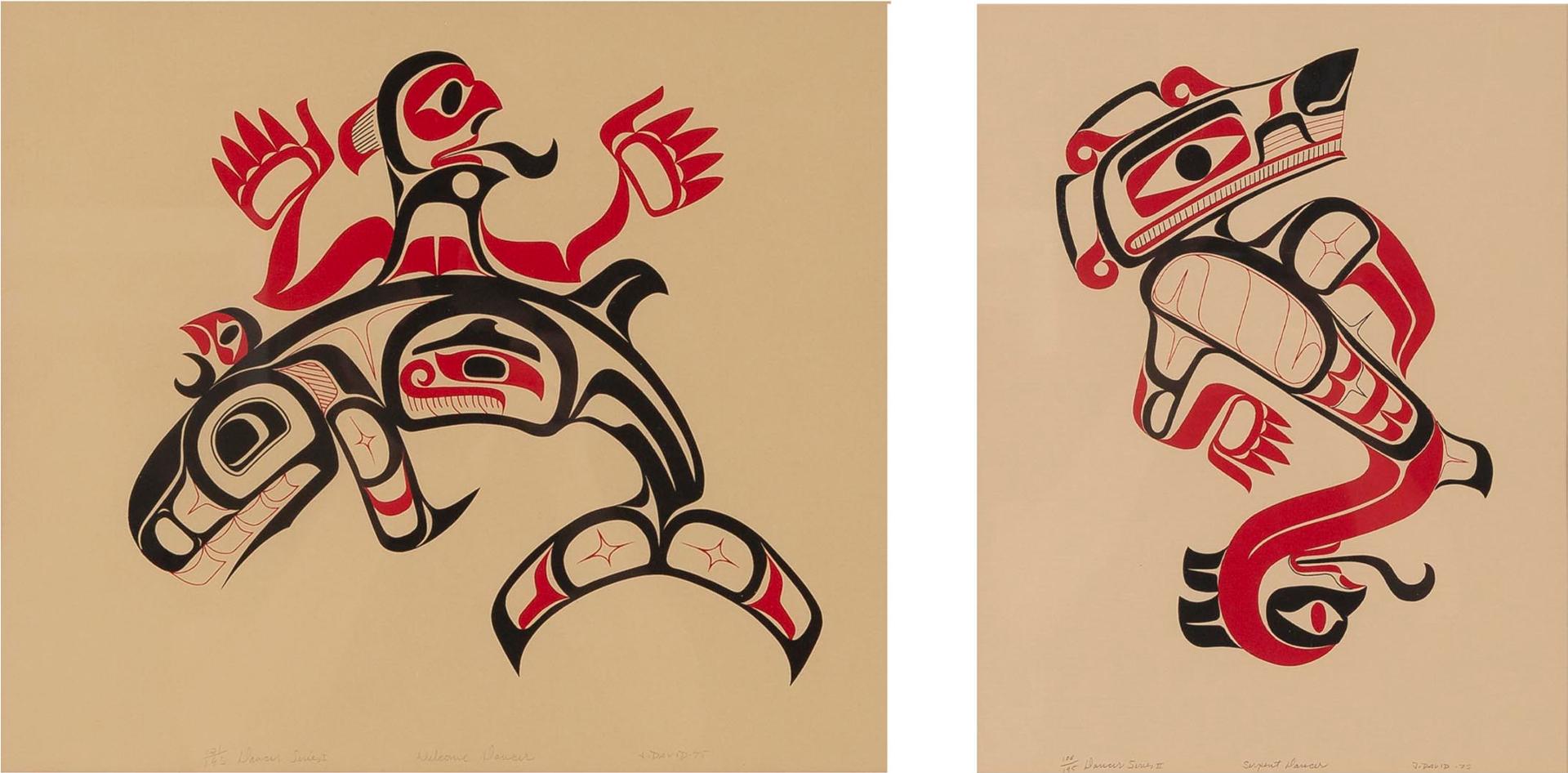 Joe David (1946) - Dancer Series I And Ii, Welcome Dancer, Serpent Dancer