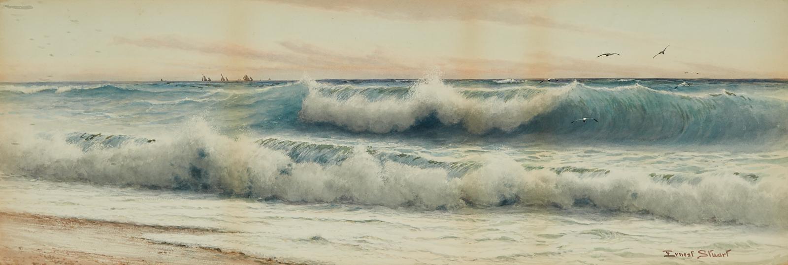 Ernest Stuart (1889-1919) - ... Evening Tide, North Berwick