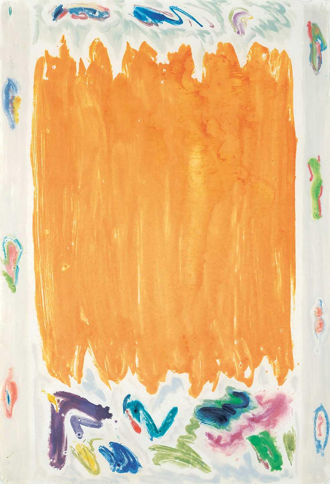 Paul Alexander Fournier (1939) - Untitled - Orange Sherbert