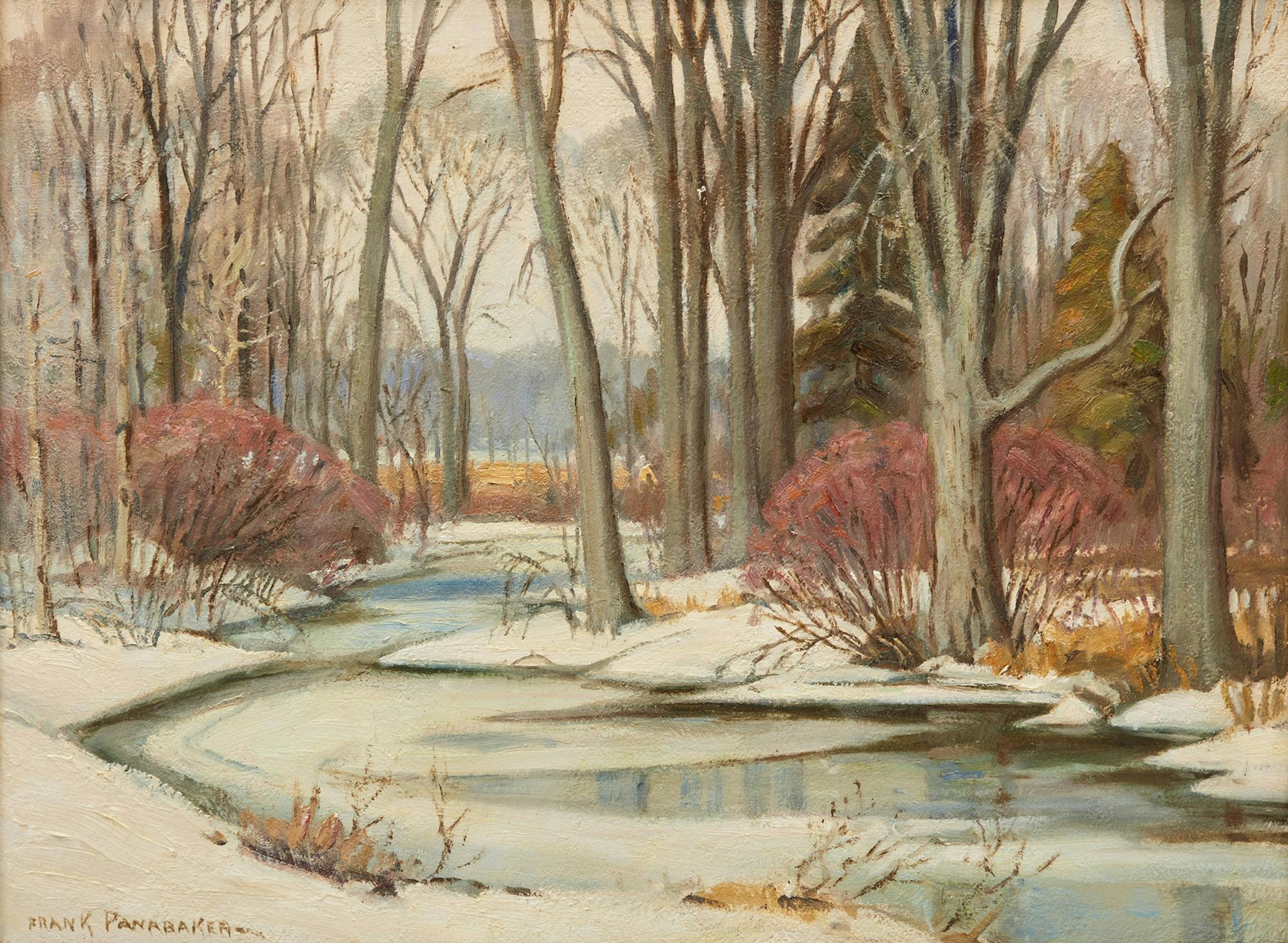 Frank Shirley Panabaker (1904-1992) - March, Near Rockton