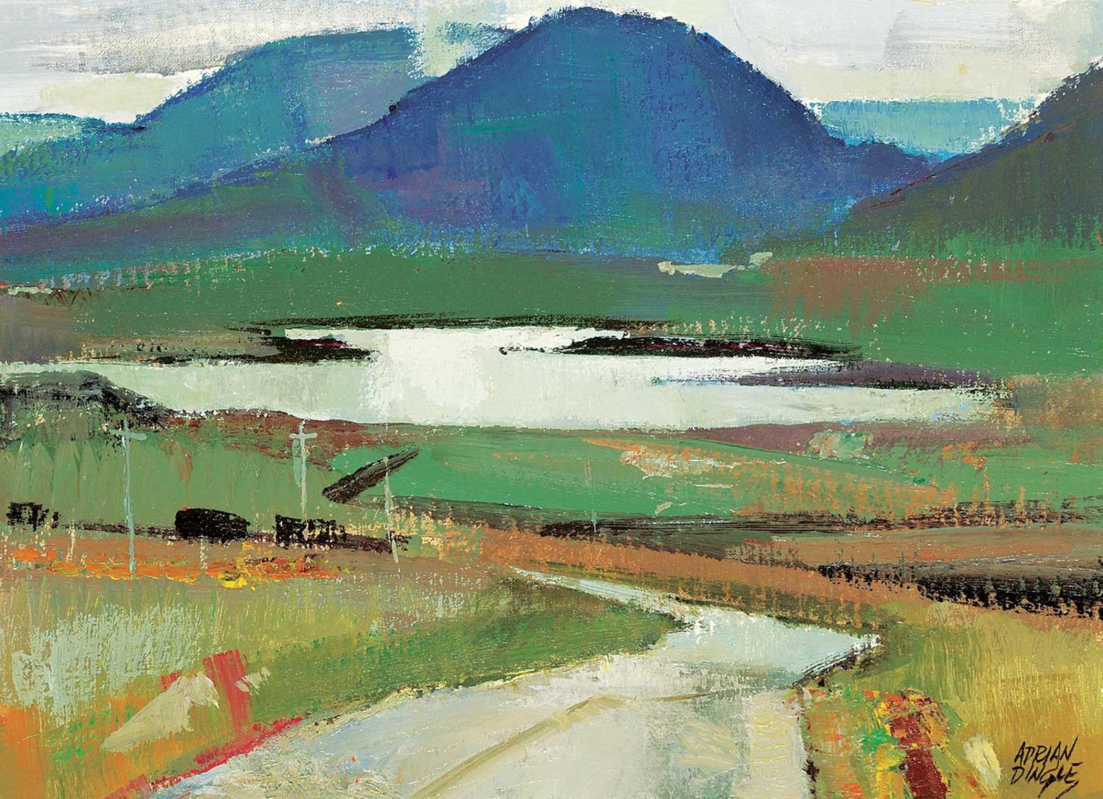 John Adrian Darley Dingle (1911-1974) - Toward the 12 Bens, County Galway, Eire