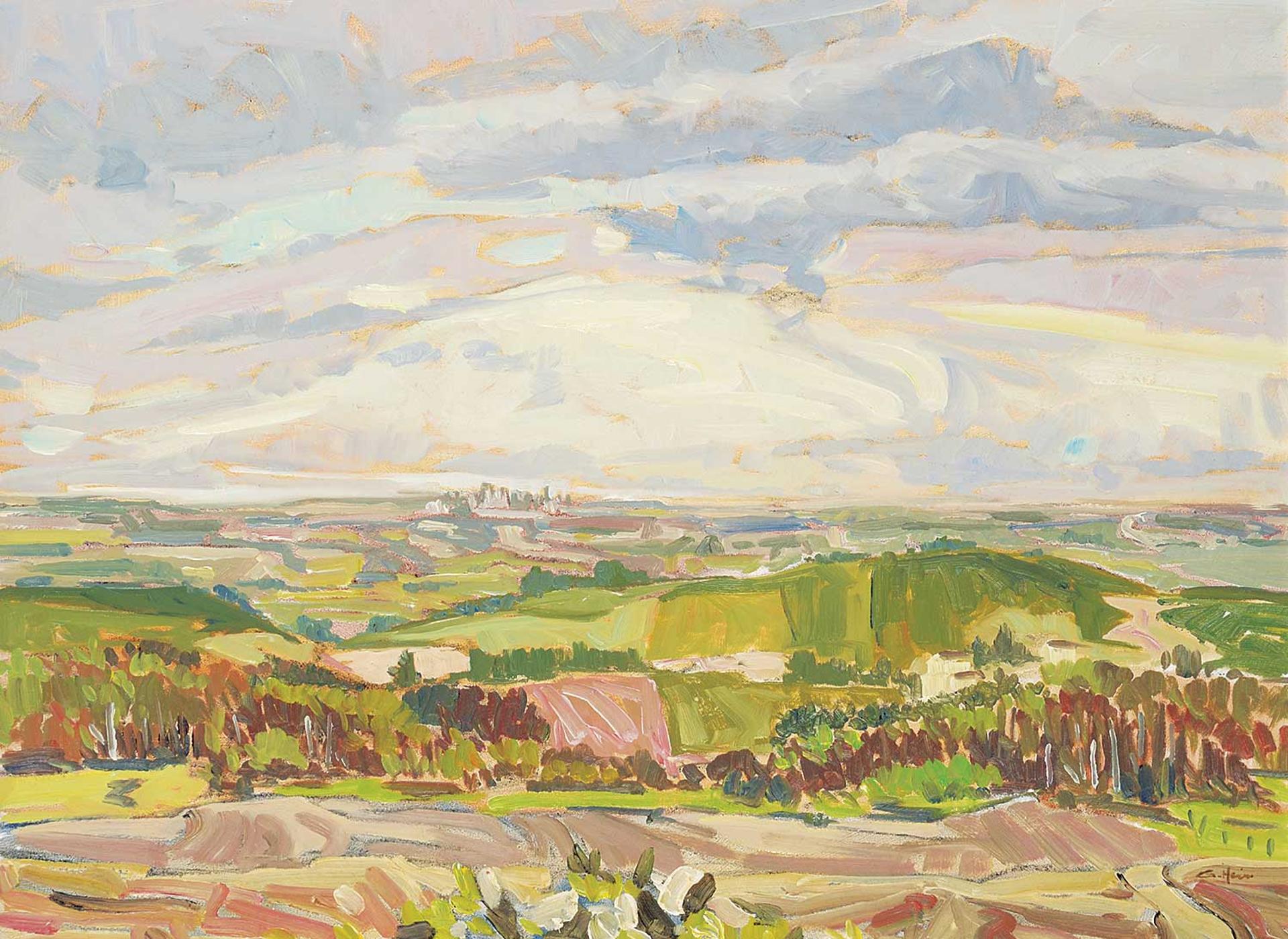 Guenter Heim (1935-2014) - Calgary from SW