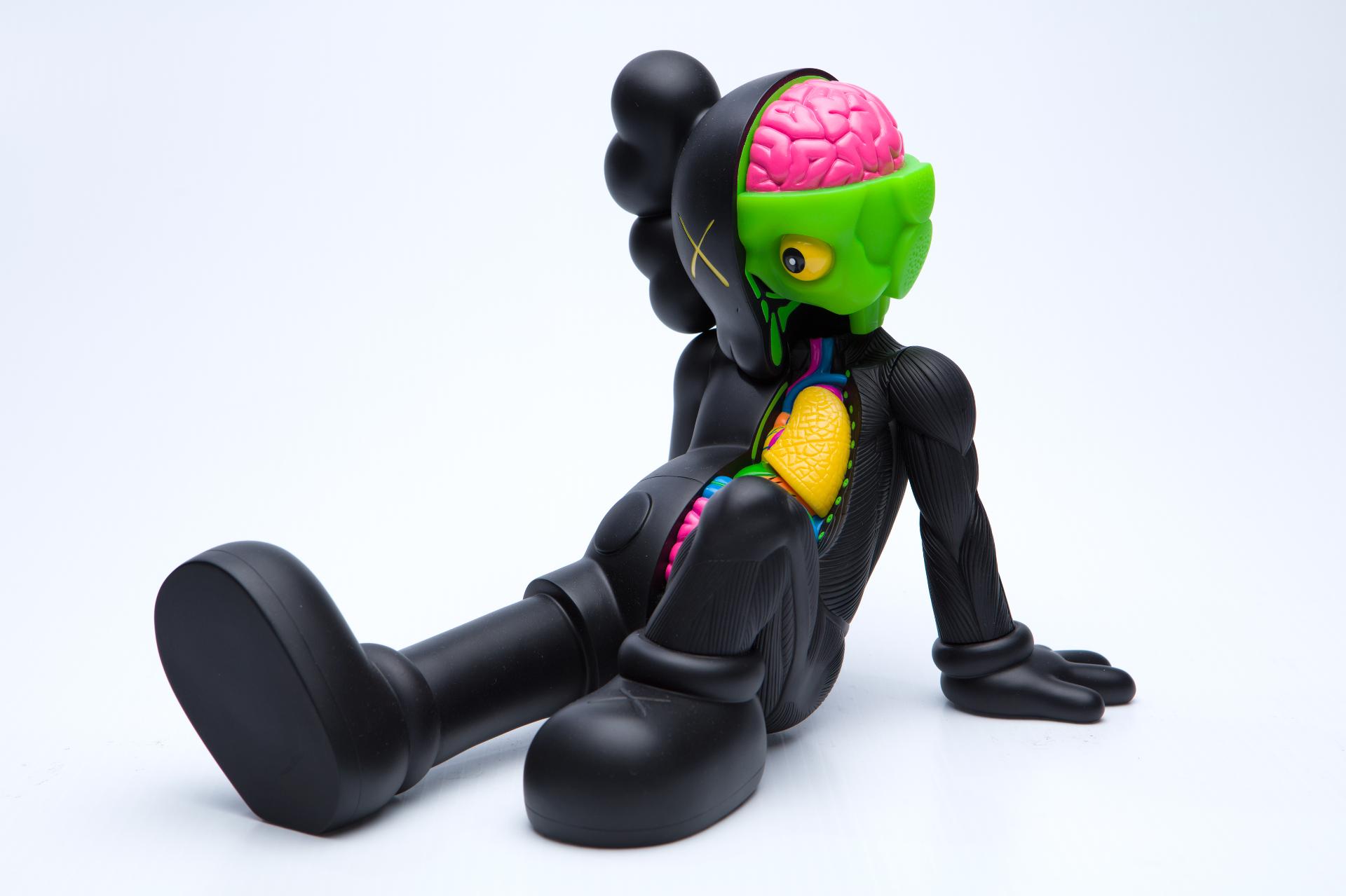 Brian KAWS-Donnelly - Dissected Companion (Resting Place) (Black), 2013