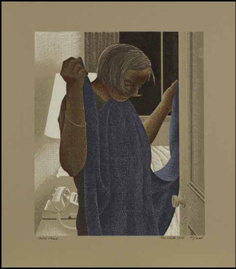 Alexander (Alex) Colville (1920-2013) - A Book of Hours - Labours of the Months (including Hotel Maid)