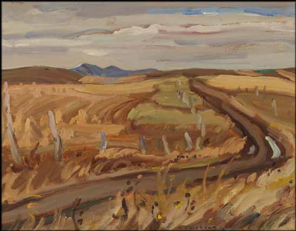 Alexander Young (A. Y.) Jackson (1882-1974) - Porcupine Hills, Pincher, Alberta