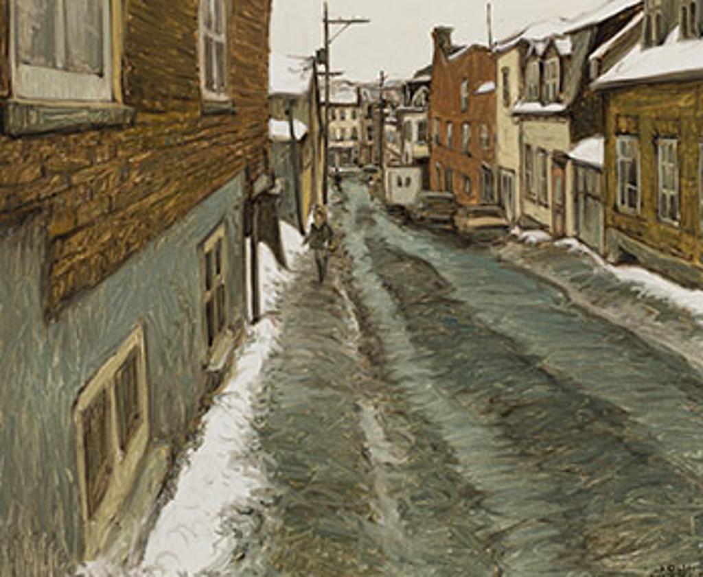 John Geoffrey Caruthers Little (1928-1984) - Rue des Zouaves entre St-Patrick et St-Gabriel, Québec