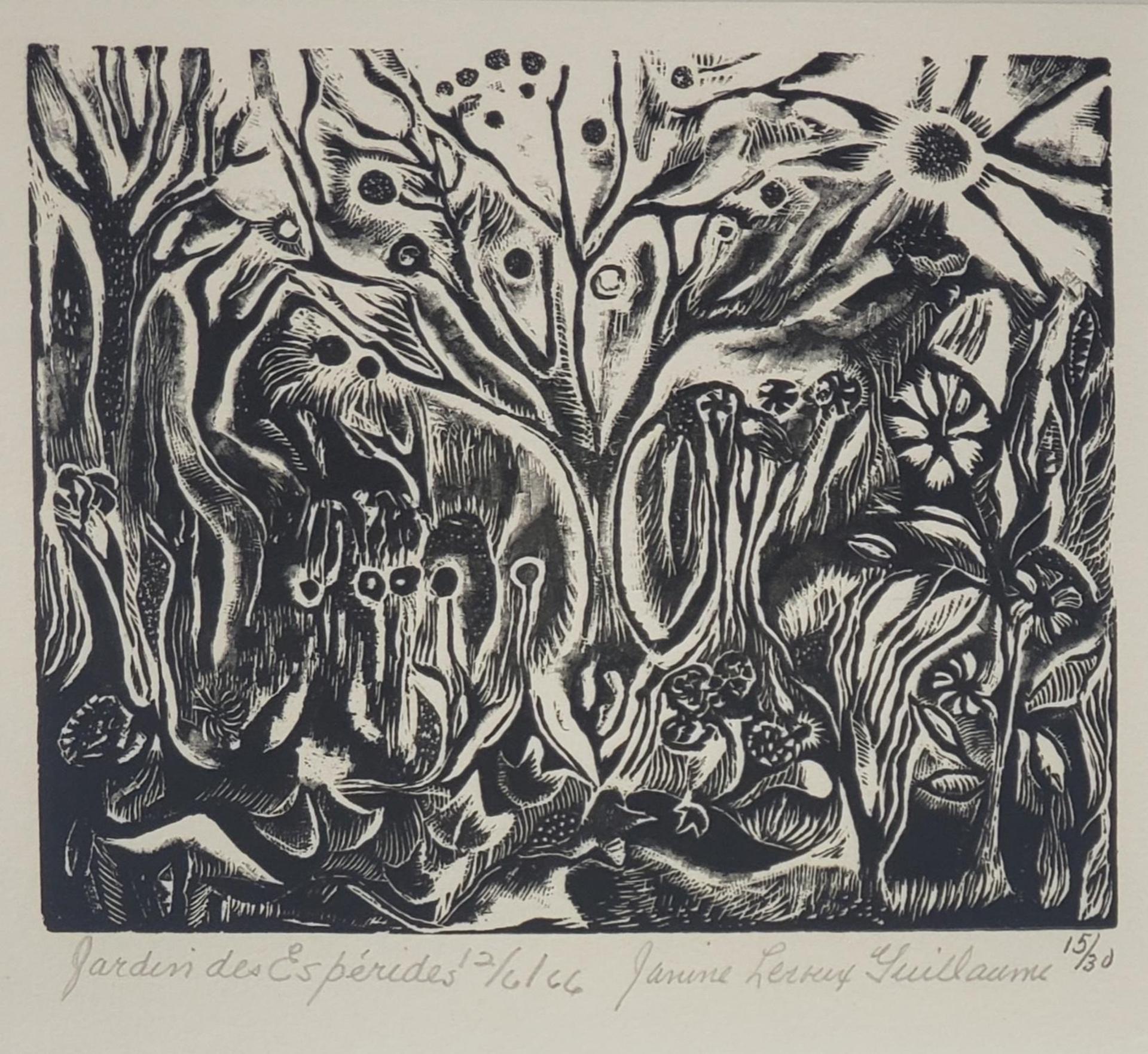 Janine Leroux-Guillaume - Jardin des Espérides, 1966