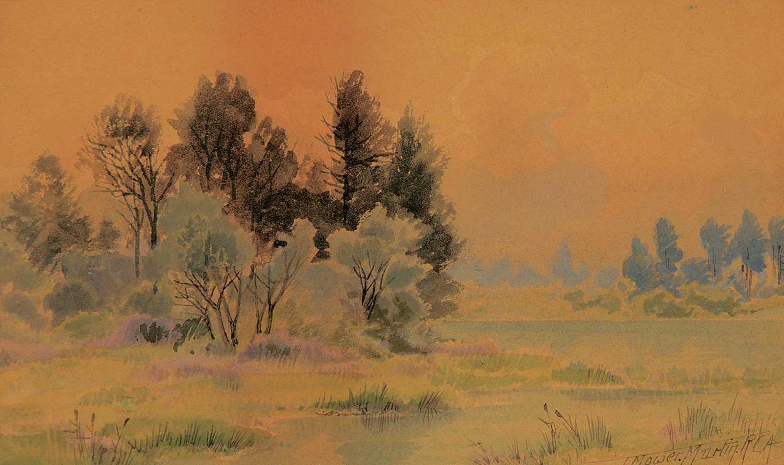 Thomas Mower Martin (1838-1934) - Untitled - River's Edge