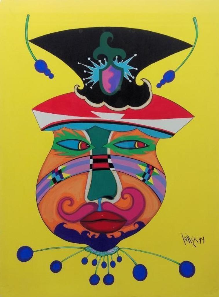 Toller Cranston (1949-2015) - Mexican Self Portrait, 1994