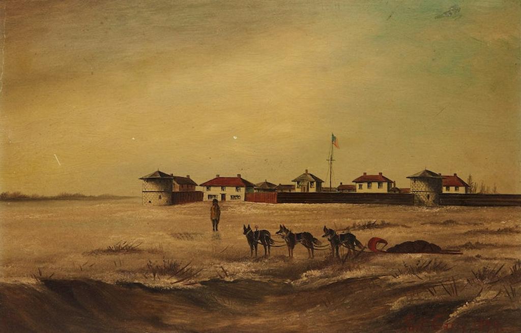 Lionel MacDonald Stephenson (1854-1907) - Fort Garry (1869); Fort Garry (1879)