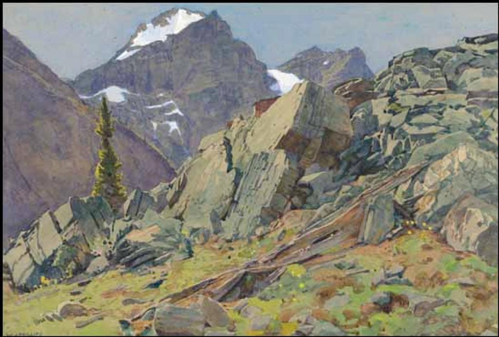 Walter Joseph (W.J.) Phillips (1884-1963) - In the Valley of the Ten Peaks