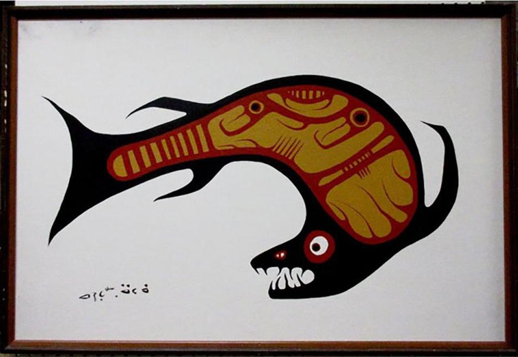 Isadore Wadow (1950-1984) - Untitled (Fish)