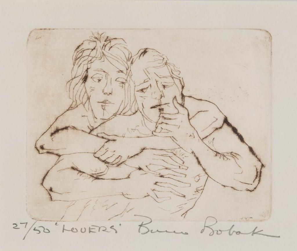 Bruno Joseph Bobak (1923-2012) - Lovers