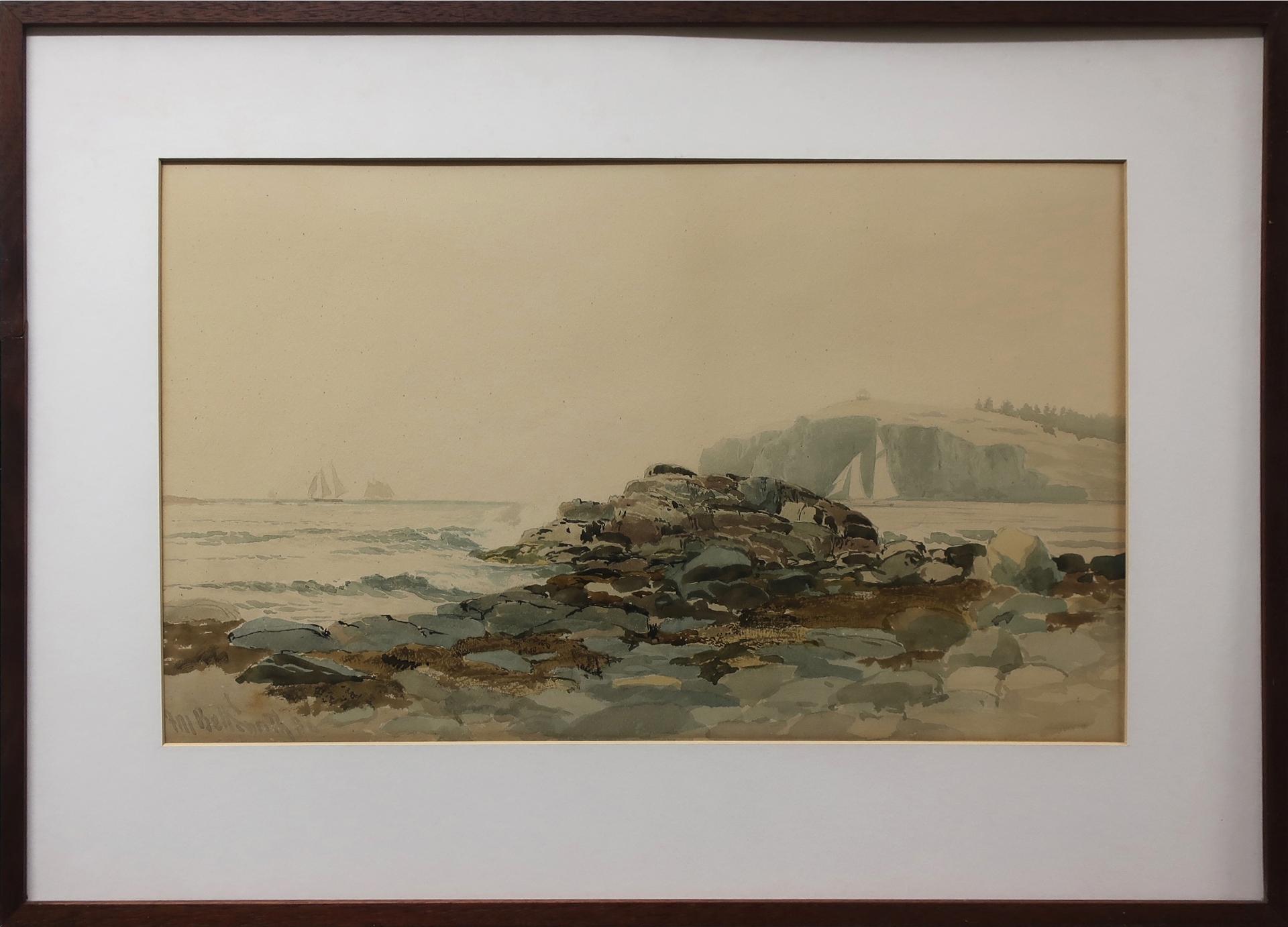 Frederic Martlett Bell-Smith (1846-1923) - Untitled (Rocky Coastal Scene)