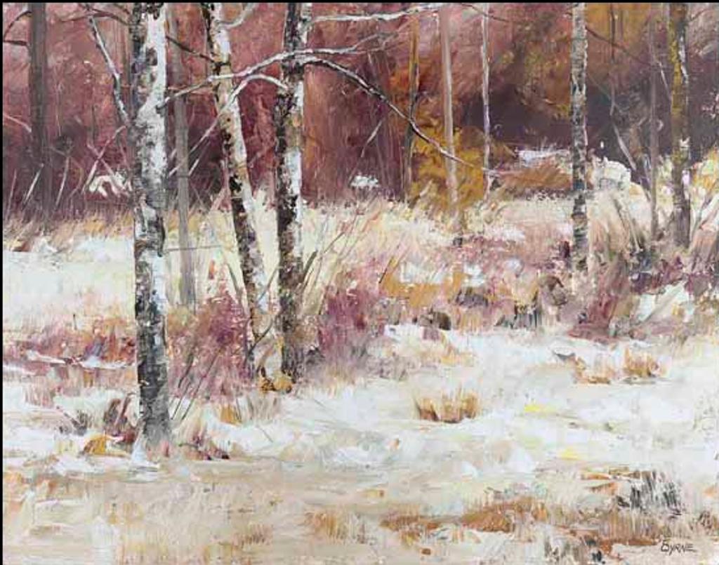 Robert P. Byrne - Winter Poplars (03086/2013-1129)