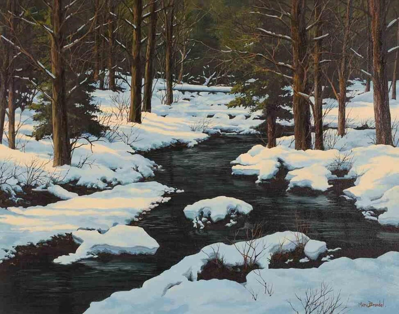 Merv Brandel (1948-2020) - First Snow