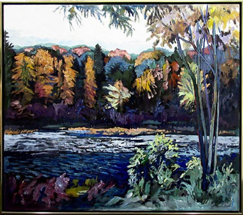 Joanne Clarke (1944) - A Northern River - Autumn Mood
