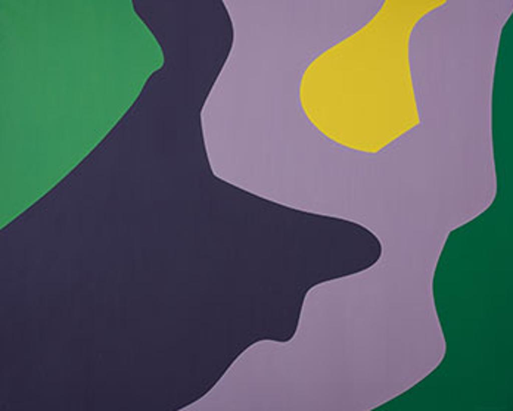 Fernand Leduc (1916-2014) - Passages gris, violet-jaune