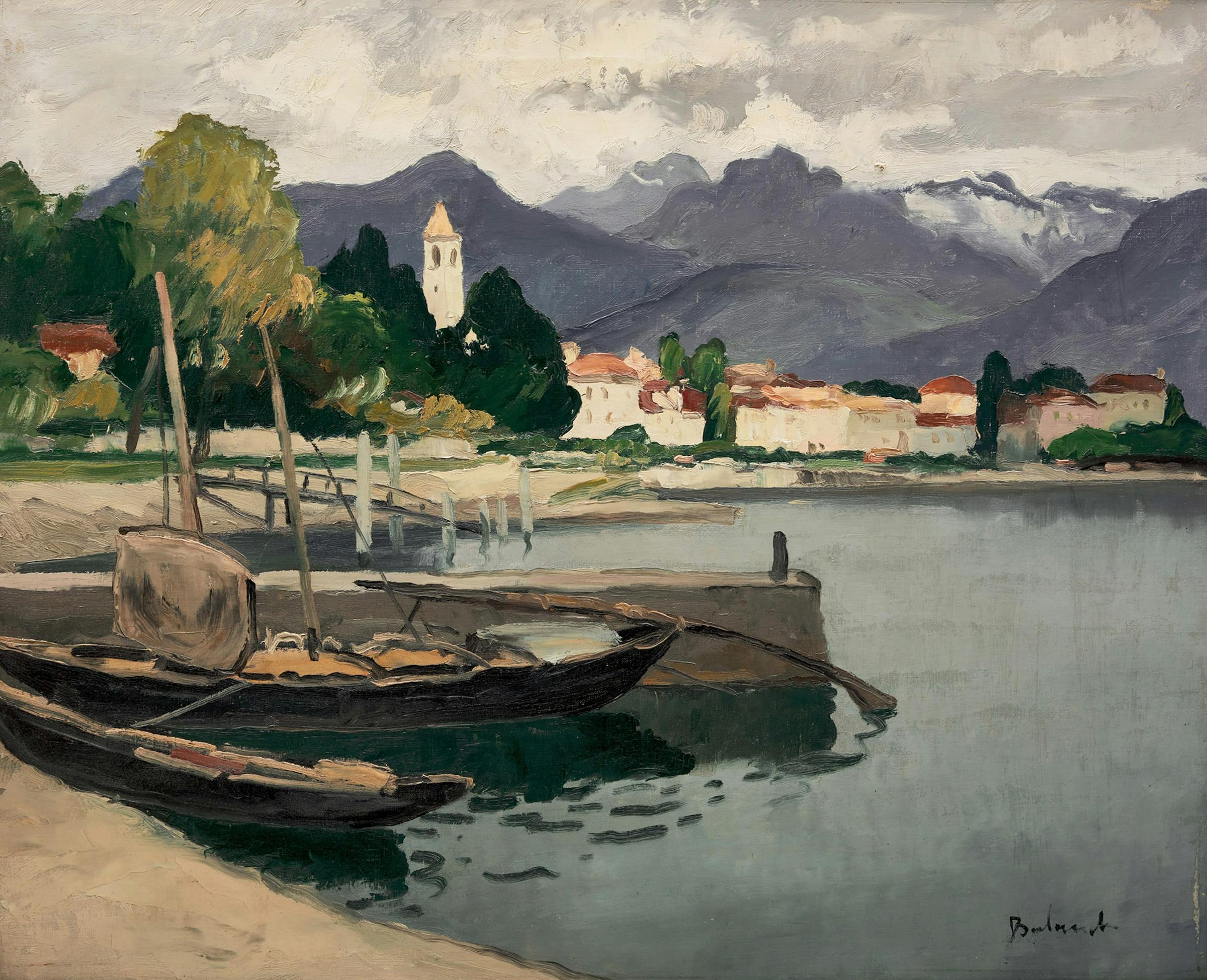 Gaston Balande - Lago di Como