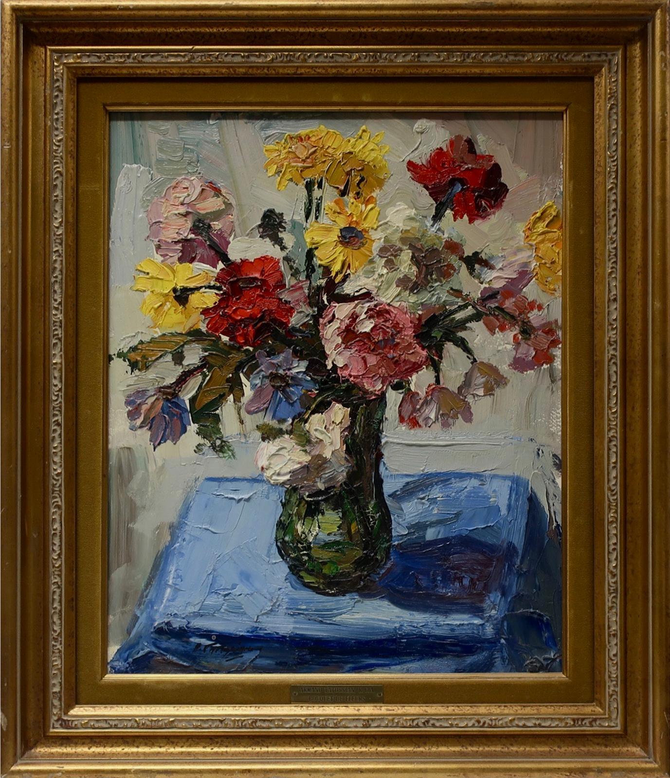 Armand Tatossian (1948-2012) - Bouquet De Fleurs