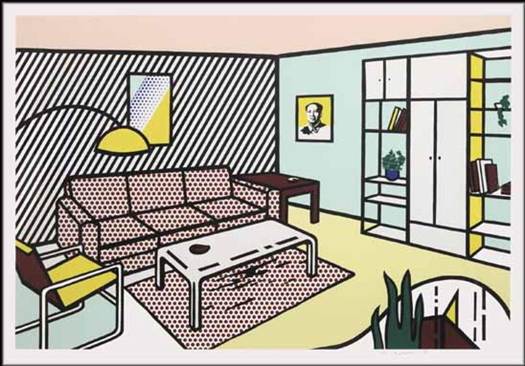 Roy Lichtenstein (1923-1997) - Modern Room