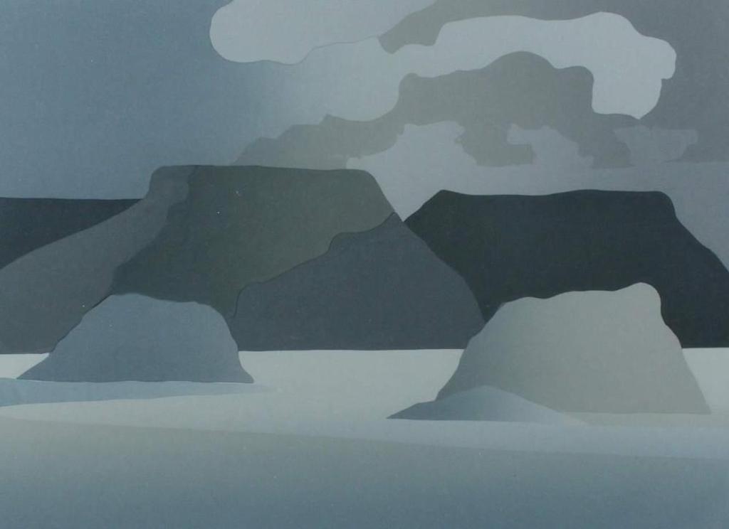 Norman Anthony (Toni) Onley (1928-2004) - Inland Sea of Seto Japan