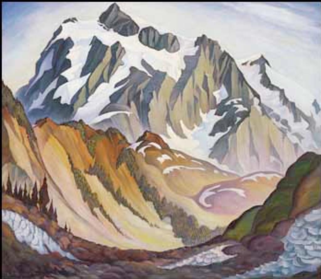 William Percival (W.P.) Weston (1879-1967) - Mount Shuksan