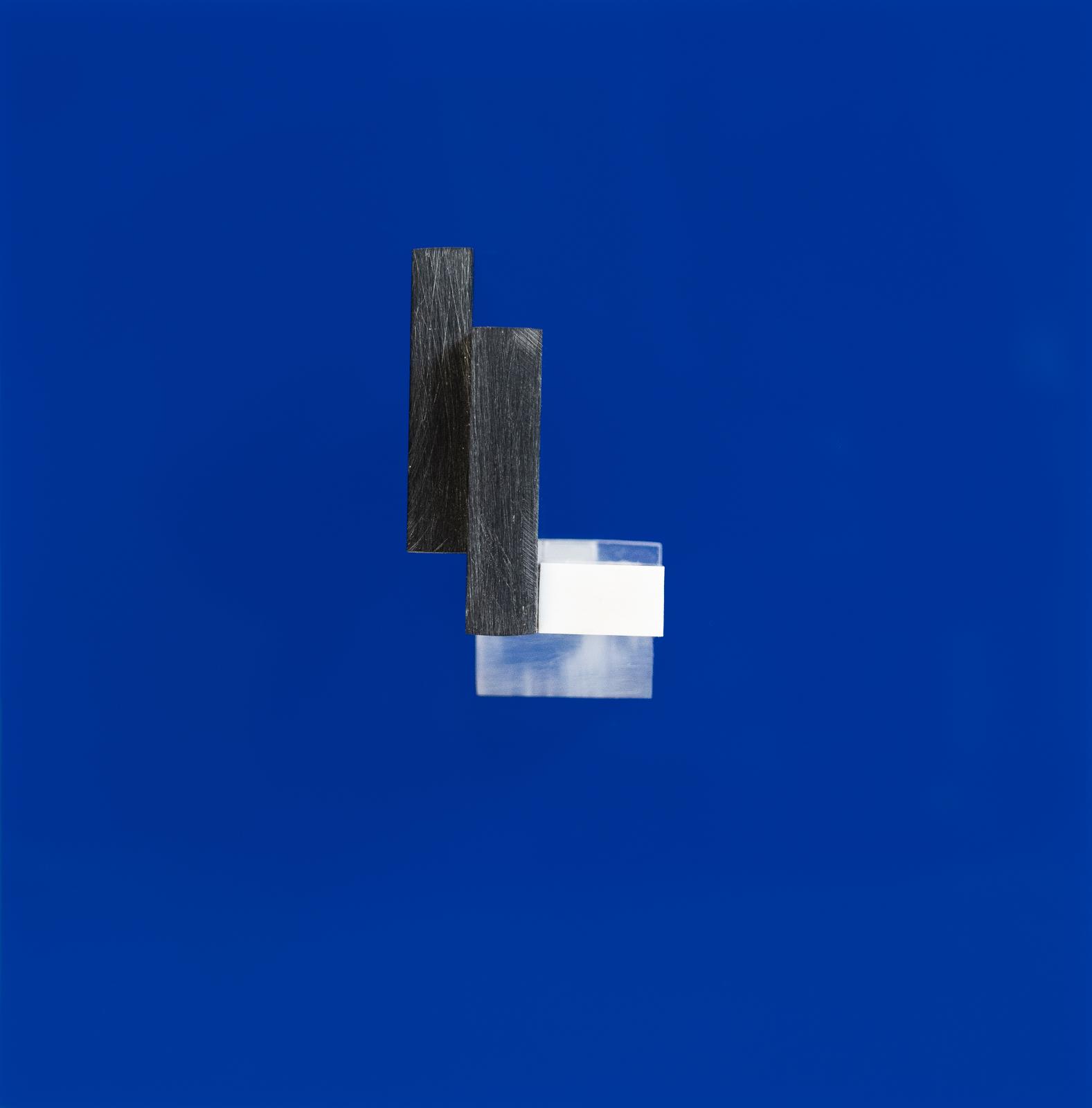 Mary Martin (1907-1969) - Perspex Group On Dark Blue, 1967
