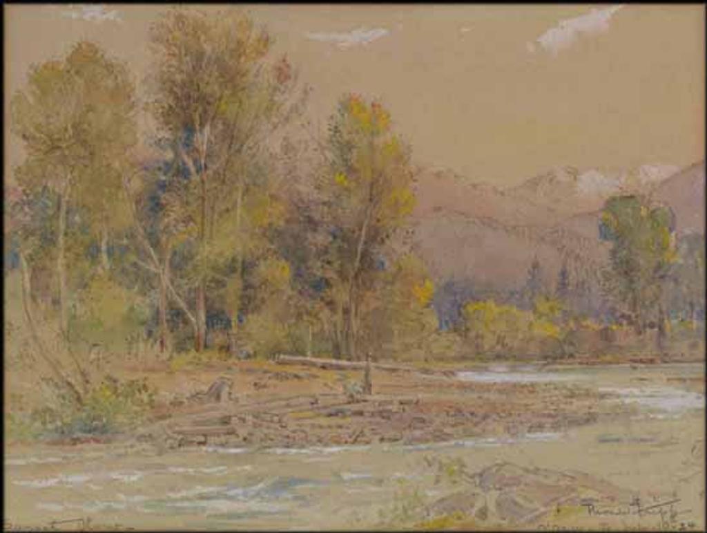 Thomas William Fripp (1864-1931) - Sunset Flow - D'Arcy