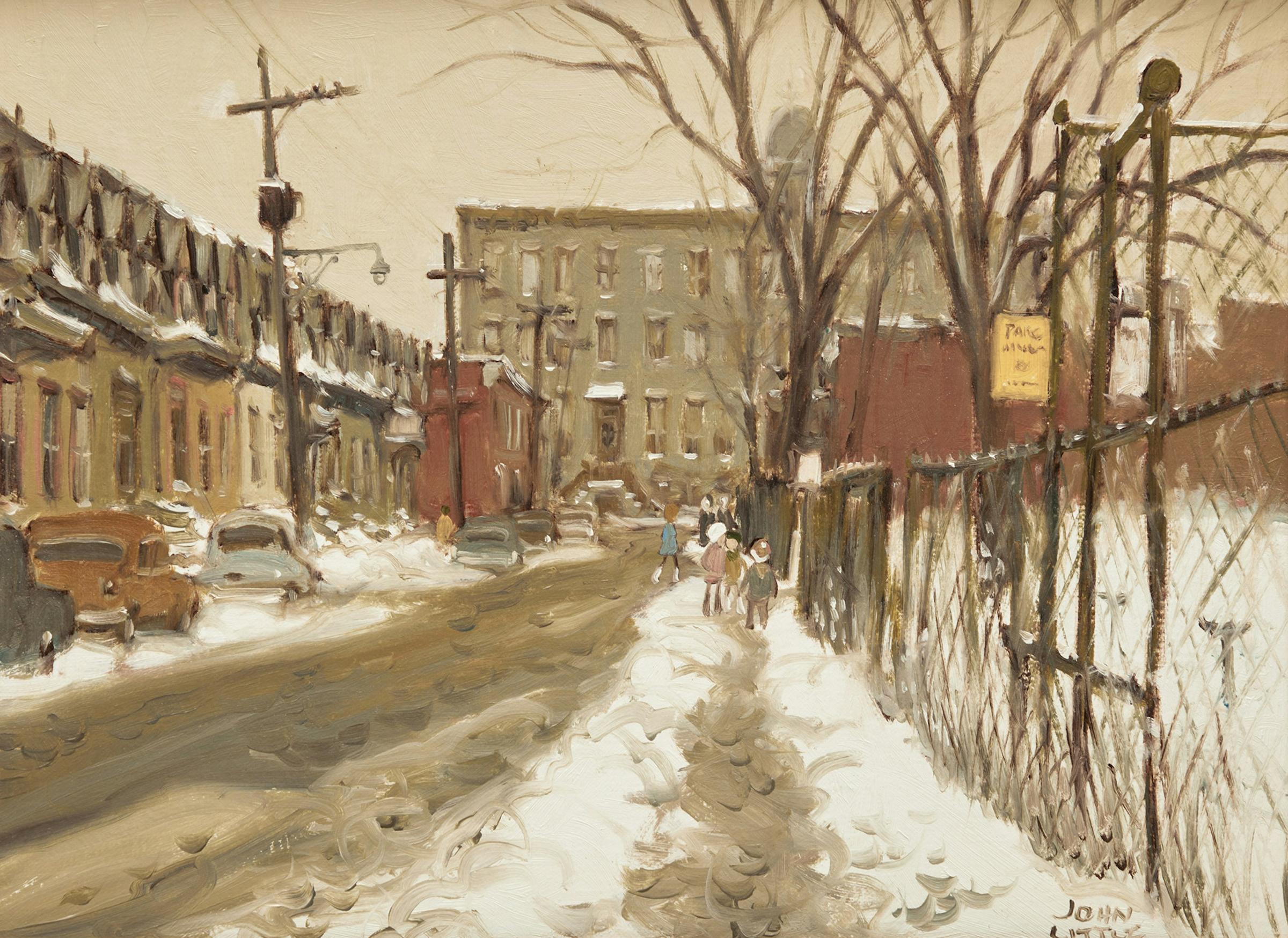 John Geoffrey Caruthers Little (1928-2024) - Rue Lejeune près de Laurier, Montréal
