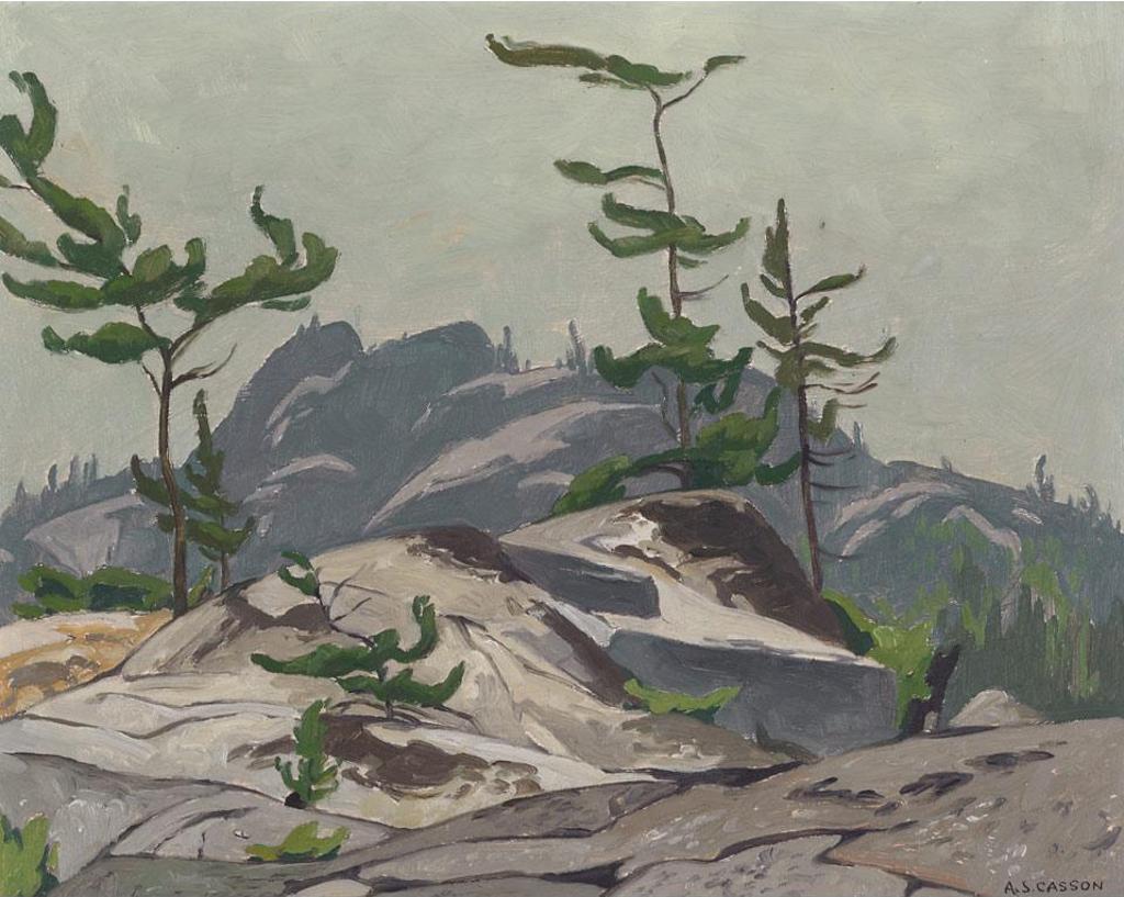 Alfred Joseph (A.J.) Casson (1898-1992) - Morning Light, Cloche Hills