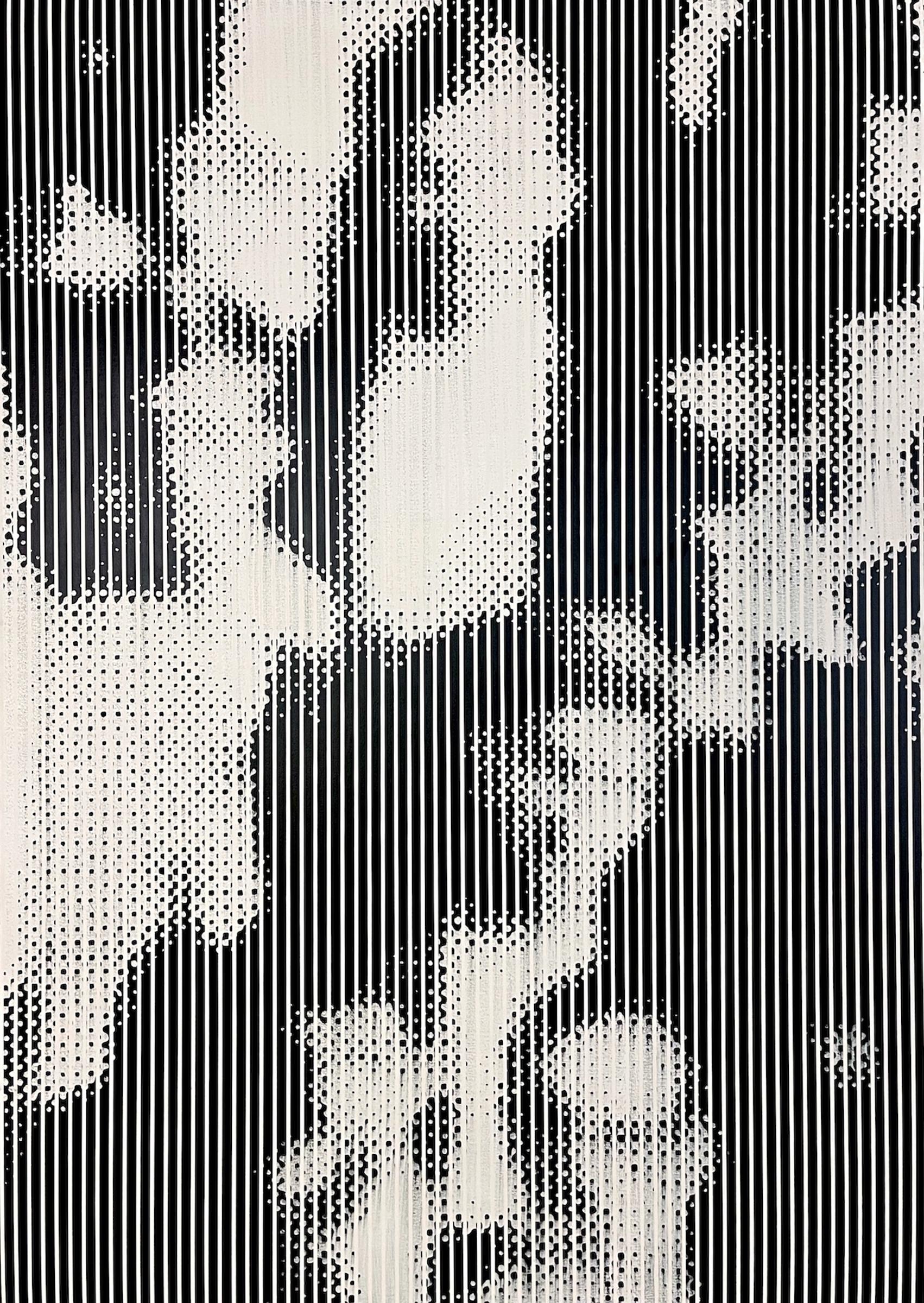 Chris Cran (1949) - Light Beige Crowd, 1991