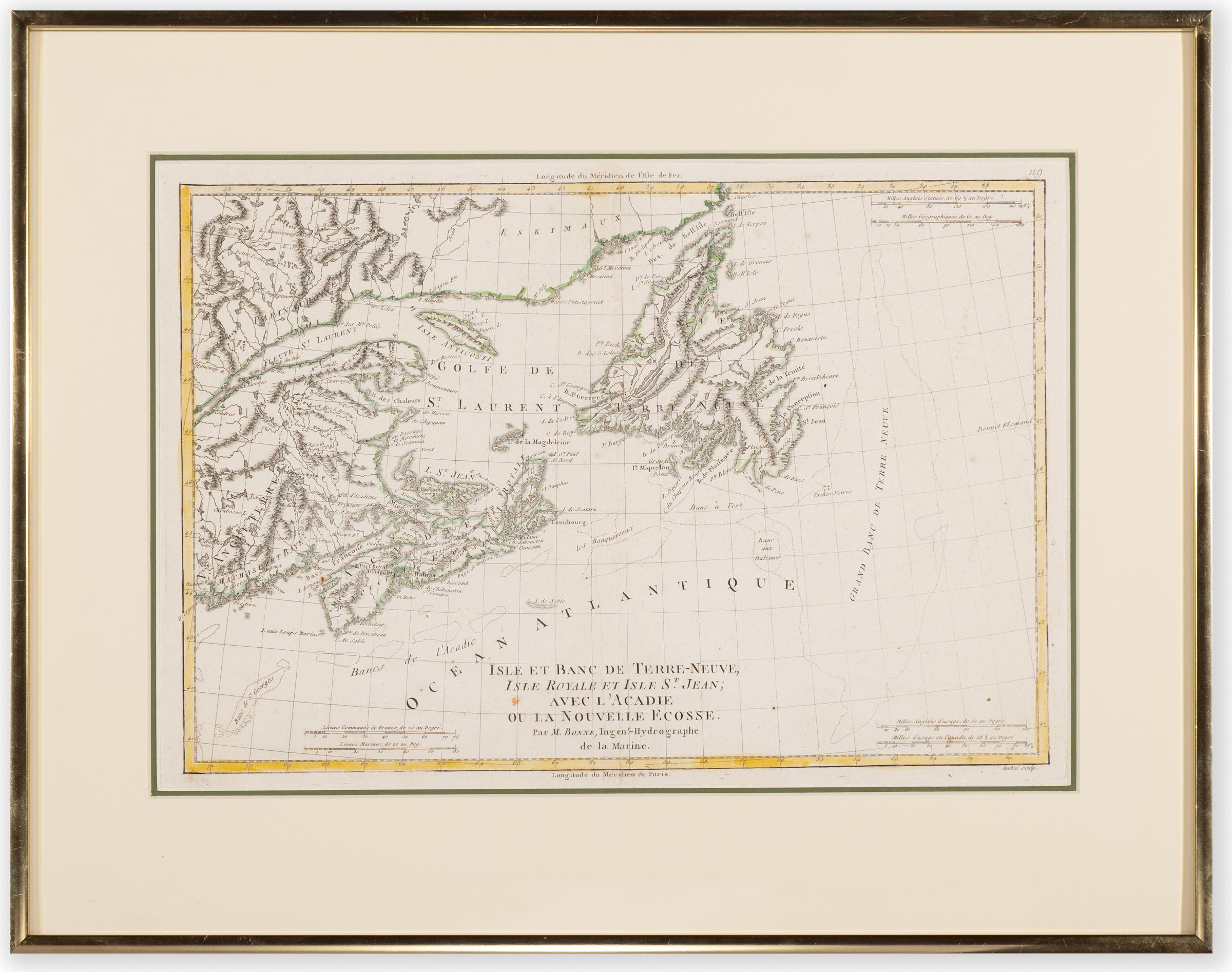 M. Bonne (1727-1794) - Untitled
