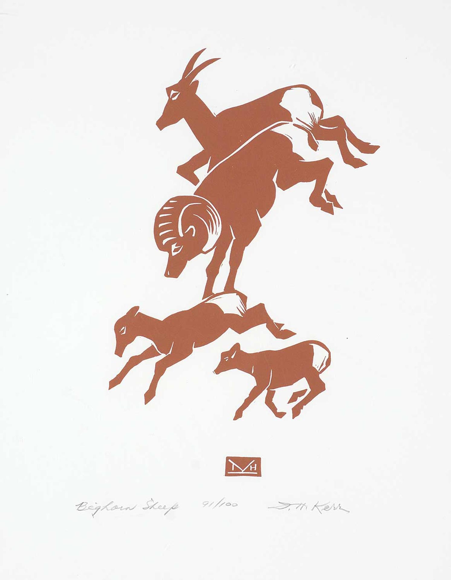 Illingworth Holey (Buck) Kerr (1905-1989) - Bighorn Sheep