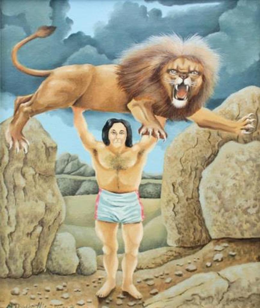 Marti Nieminen (1943) - Samson and the Lion